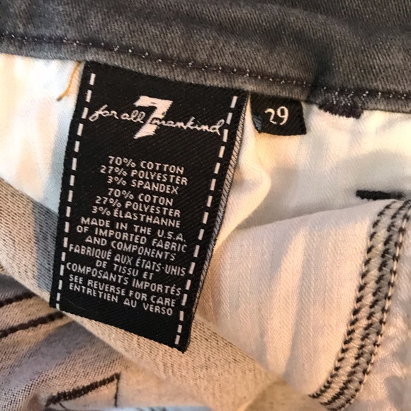 7FAM high waist ankle skinny jeans - Picture 4 of 4